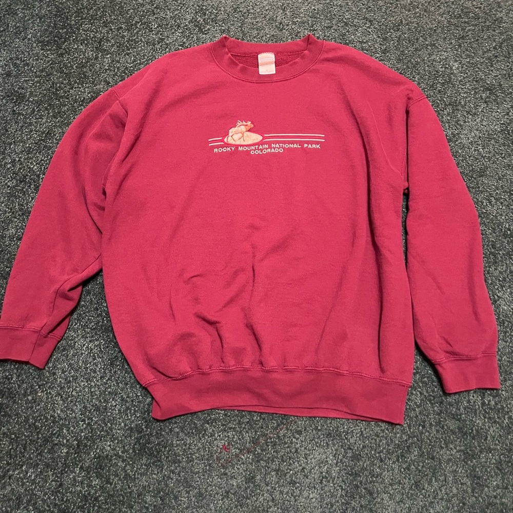 Vintage Rocky Mountains National Park Crewneck
